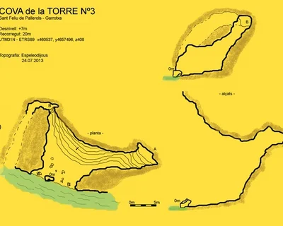 Topographie de PONT VELL, BALMA DEL (1 sur 1)