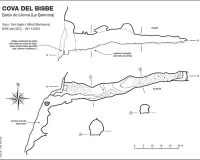 Topografia de BISBE, COVA DEL (2 de 2)