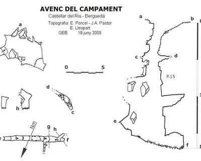 Topografía de CAMPAMENT, AVENC DEL (1 de 2)