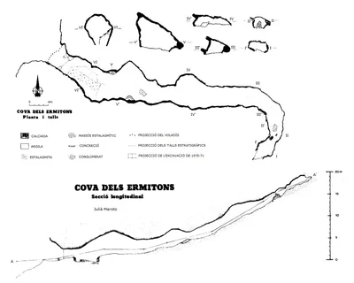 Survey of ERMITONS, COVA DELS (2 of 2)