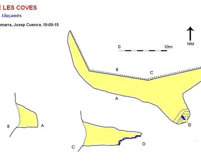 Topografia de FONT DE LES COVES, BALMA Nº1 DE LA (1 de 1)