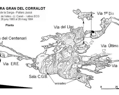Topographie de CORRALOT, GRALLERA GRAN DEL (1 sur 12)