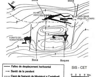 Survey of TERRATRÈMOL, FORATS DEL (1 of 1)