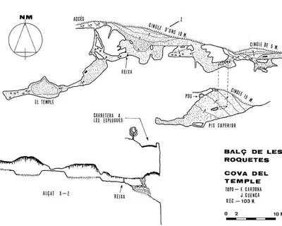 Topographie de TEMPLE, COVA DEL (1 sur 3)