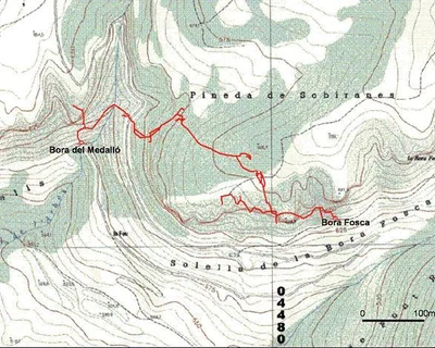 Topografia de FOSCA, SISTEMA DE LA BORA (3 de 5)