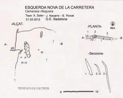 Topografía de CARRETERA, ESQUERDA NOVA DE LA (1 de 1)