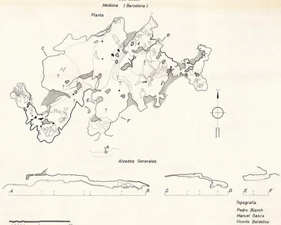 Topographie de BOLET, COVA DEL (3 sur 3)