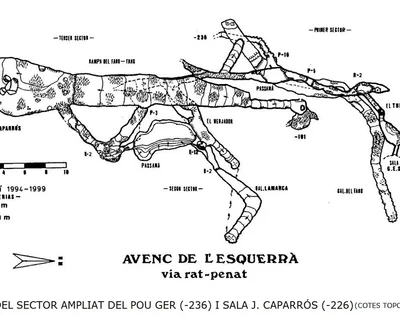Topografia de ESQUERRÀ, AVENC DE L' (23 de 28)