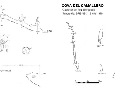 Topografía de CAMALLERO, COVA DEL (1 de 2)