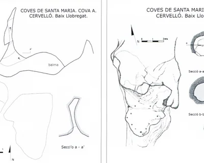 Topographie de SANTA MARIA, COVES DE (1 sur 1)