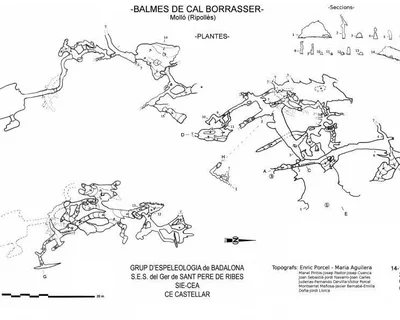 Topografía de BORRASSER, BAUMES DEL (1 de 2)