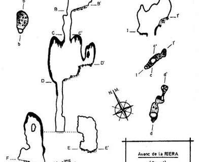 Topografía de RIERA DE LA FALCONERA, AVENC DE LA (2 de 5)