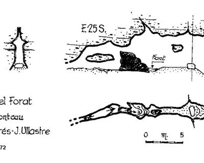 Topographie de FORAT, FONT DEL (1 sur 1)
