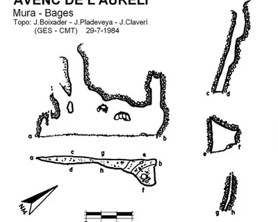 Topographie de AURELI, AVENC DE L' (1 sur 2)