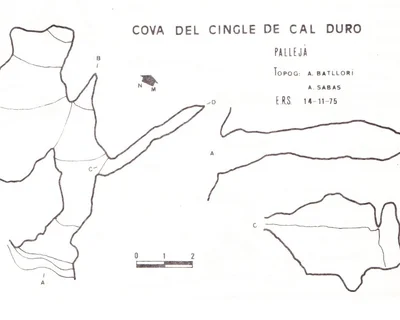 Topografia de CINGLE DE CAL DURO, COVA DEL (1 de 3)