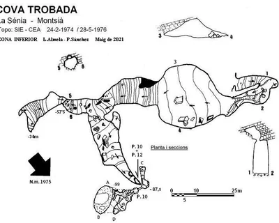 Topografía de TROBADA, COVA (1 de 3)