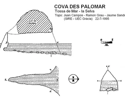 Topografia de PALOMAR, COVA DES (1 de 1)