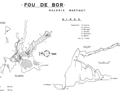 Topografia de FOU DE BOR, COVA DE LA (2 de 7)