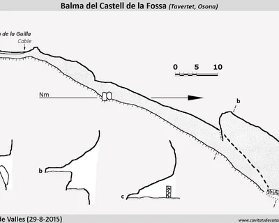 Topografia de CASTELL DE LA FOSSA, BALMA DEL (1 de 2)
