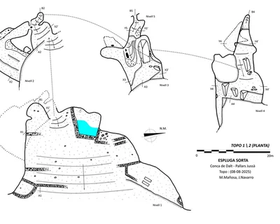 Topografía de SORTA, ESPLUGA (1 de 3)