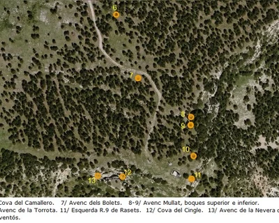 Topografia de RASETS, ESQUERDA R.9 DE (1 de 1)