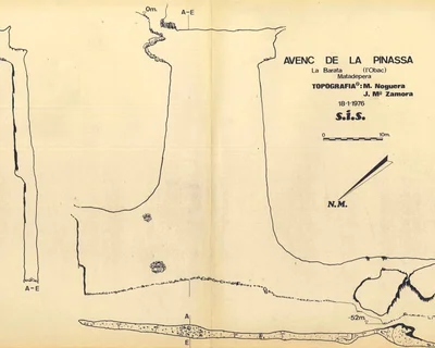 Topografia de PINASSA, AVENC DE LA (3 de 3)
