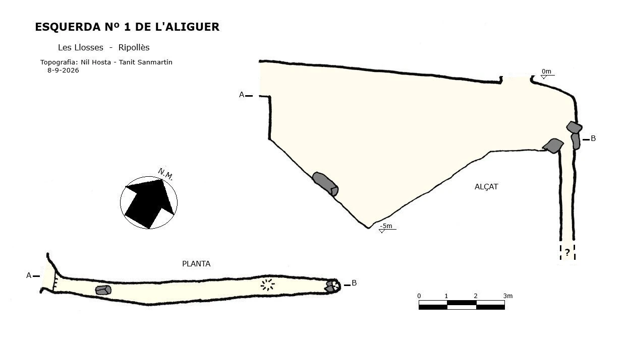 Topografia de Esquerda Nº1 de l'Aliguer