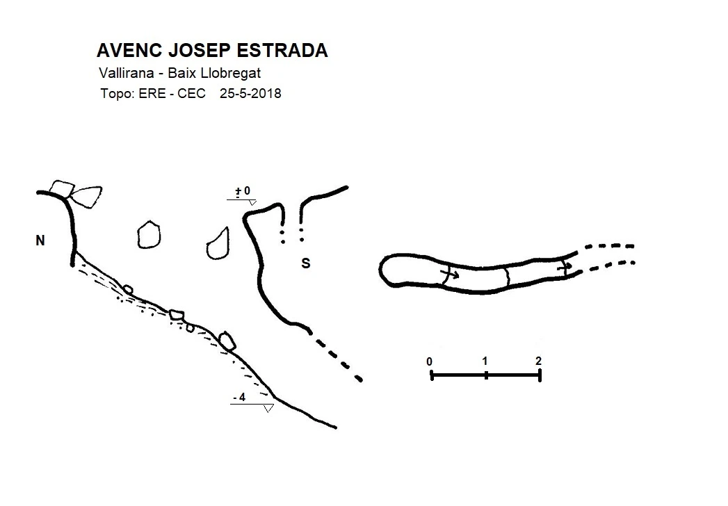 Topografia de Avenc Josep Estrada