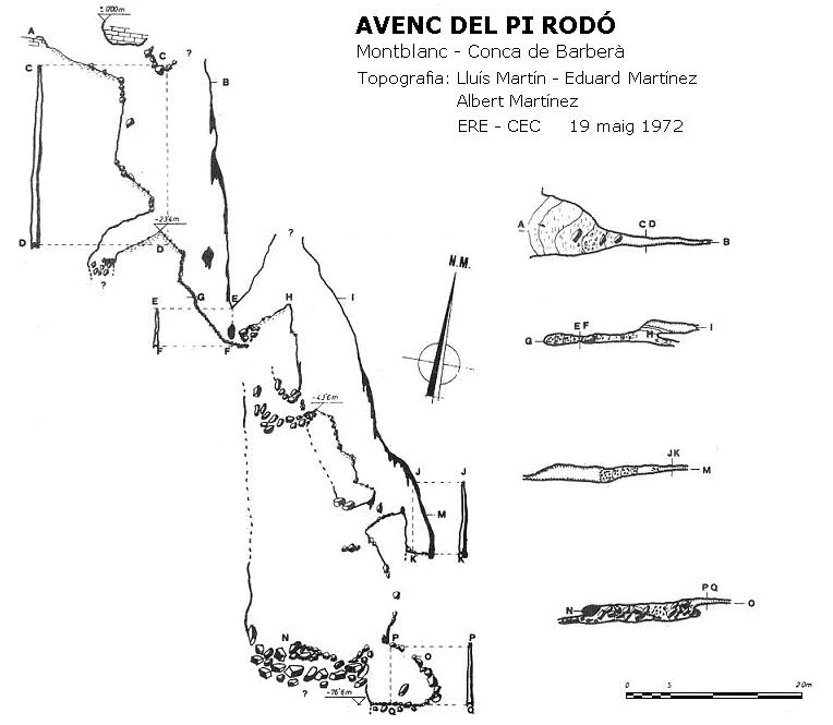 Topografia de Avenc del Pi Rodó
