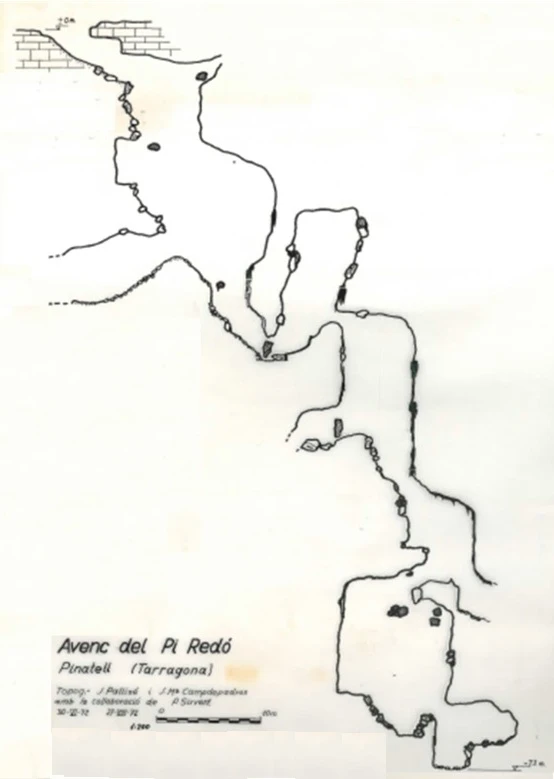Topografia de Avenc del Pi Rodó (1 de 2)