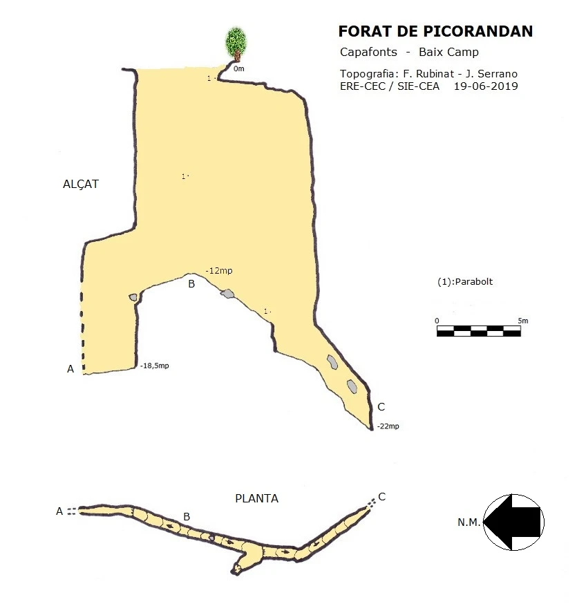 Topografia de Forat de Picorandan