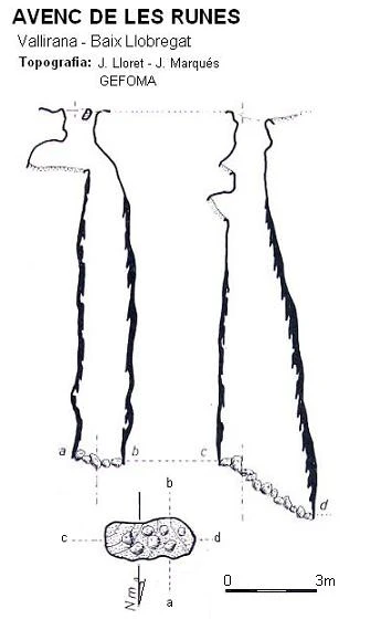 Topografia de Avenc de les Runes
