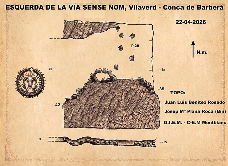 Topografia de Esquerda de la Via Sense Nom