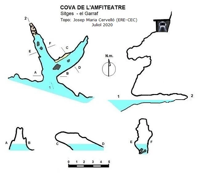 Topografia de Cova de l'Amfiteatre