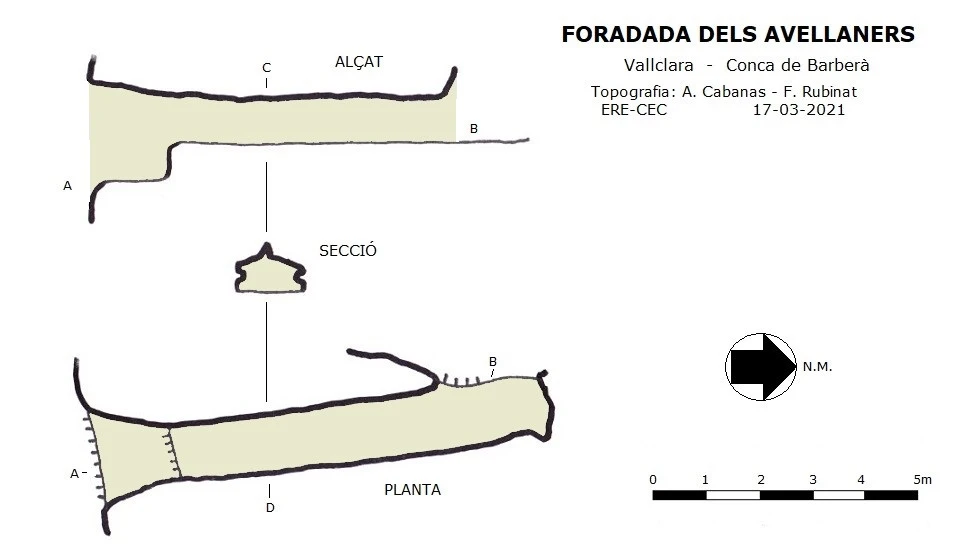 Survey of Foradada dels Avellaners