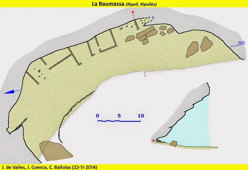 Topografia de La Baumassa