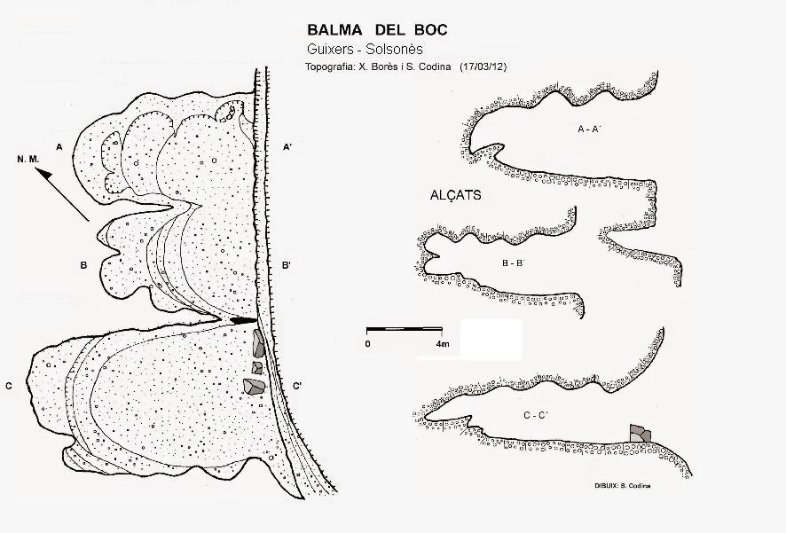 Topografia de Balma del Boc