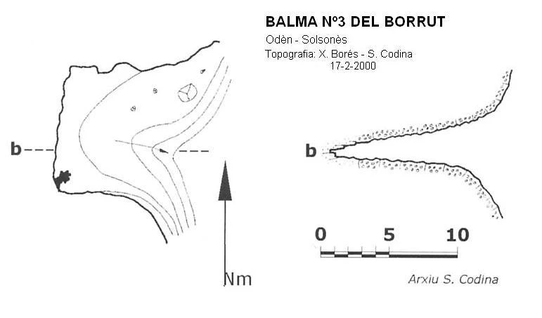 Topographie de Balma Nº3 del Borrut