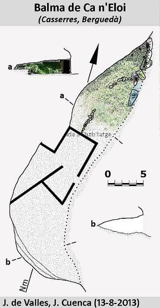 Topografía de Balma de Ca n'Eloi
