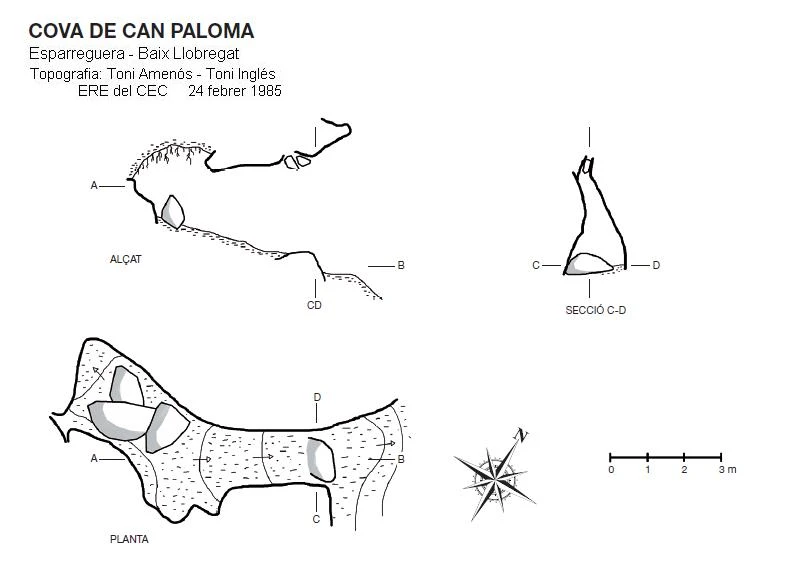 Topografía de Cova de Can Paloma