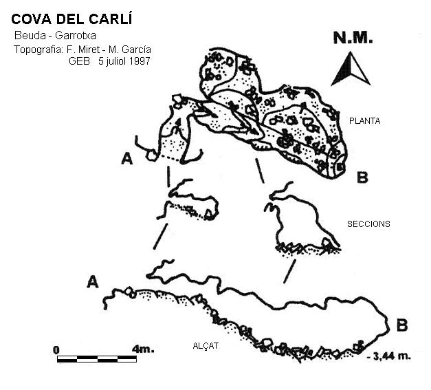 Survey of Cova del Carlí
