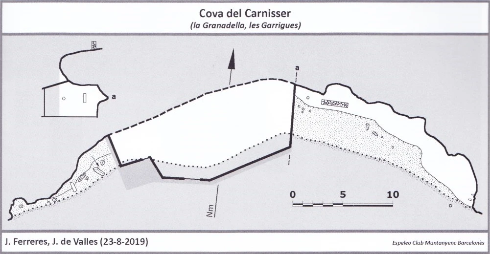 Topografía de Coves del Carnisser