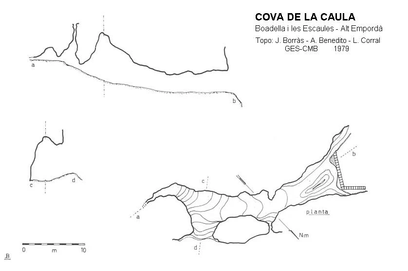 Topografia de Cova de la Caula