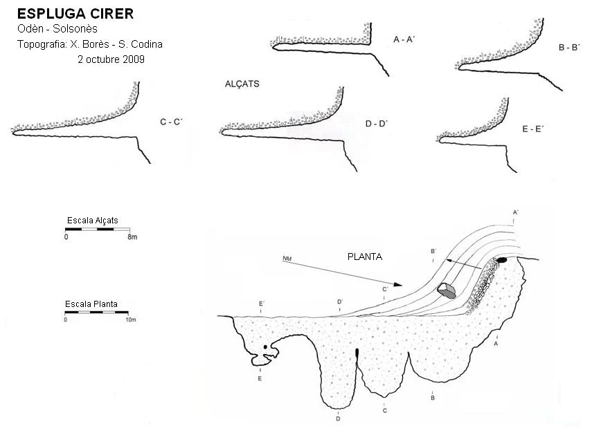 Topografia de Espluga Cirer