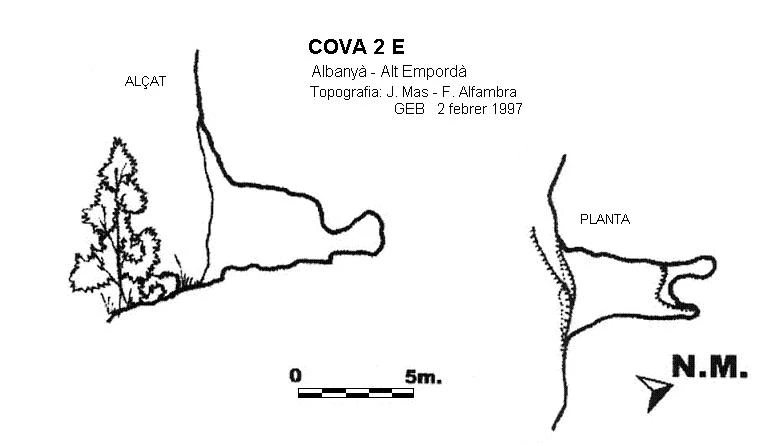 Survey of Cova Dos E (2 E)
