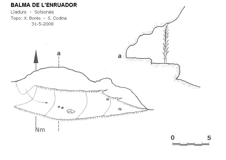 Topografía de Bauma de l'Enruador