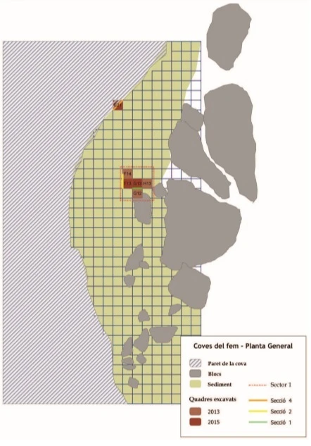 Topografia de Coves del Fem