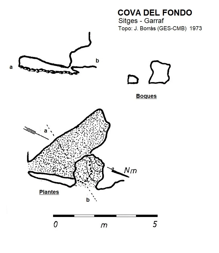 Topografia de Cova del Fondo