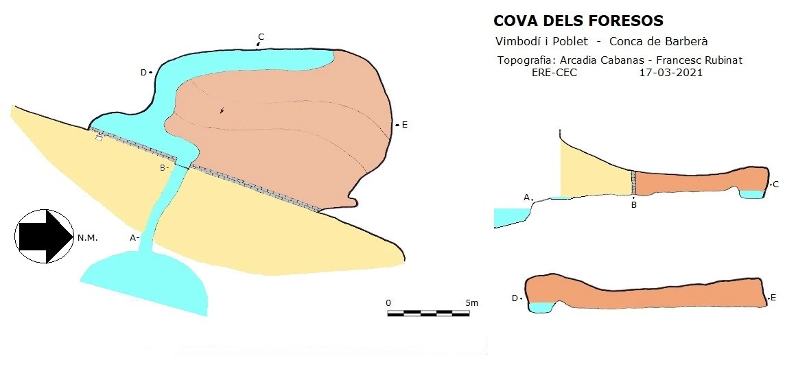 Survey of Cova dels Foresos