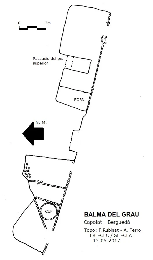 Topografia de Balma del Grau
